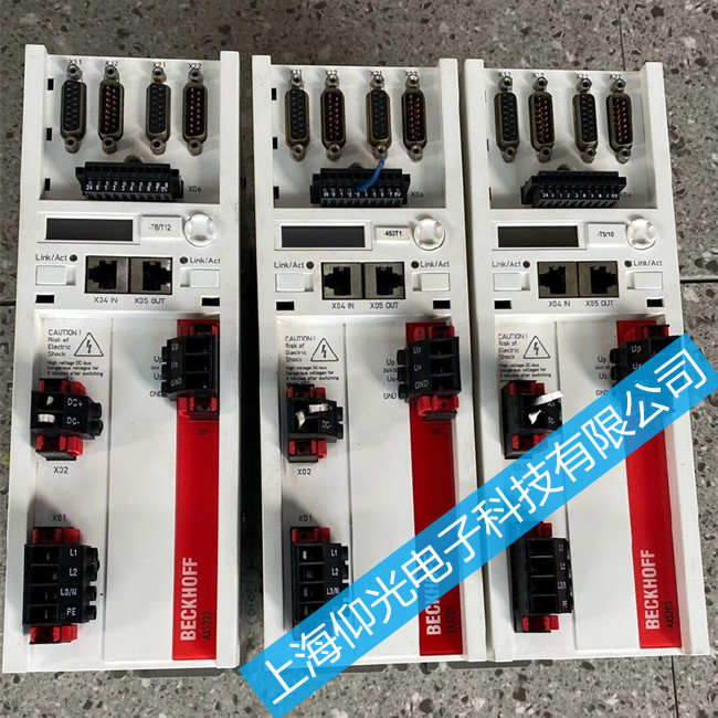 倍福AX5000系列伺服驅(qū)動器開機(jī)報(bào)警F85/FA49維修方法