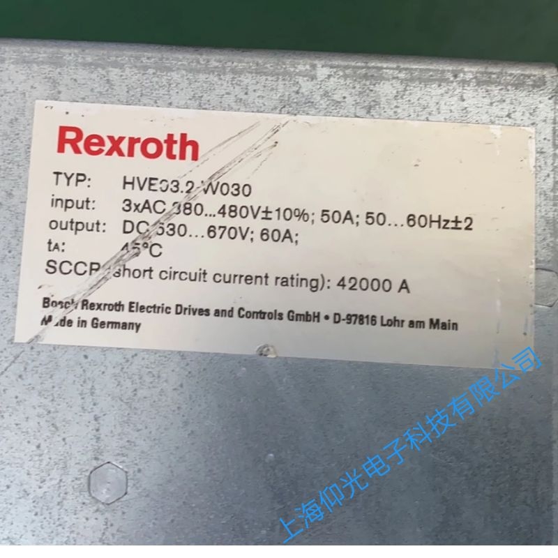 REXROTH力士樂伺服驅(qū)動(dòng)器報(bào)F3115代碼維修公司