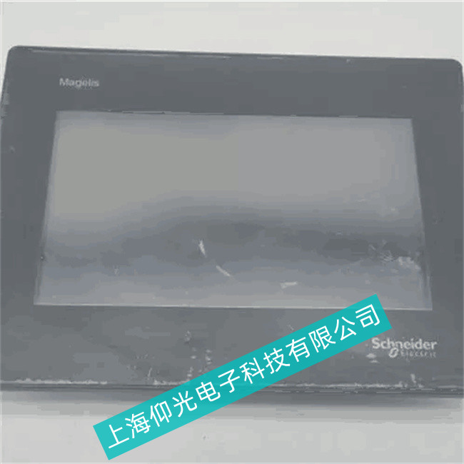 汽車公司施耐德工控機HMIBMPSI74D2801液晶屏顯示豎條閃爍解決方法