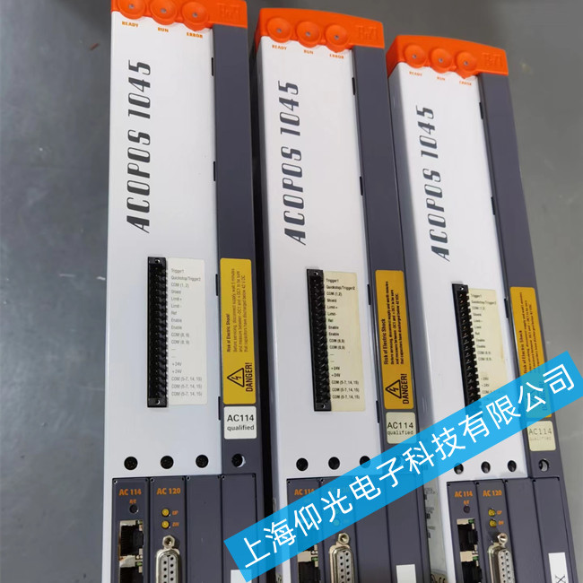 貝加萊8V1090驅動器通電顯示報警代碼9012故障維修案例