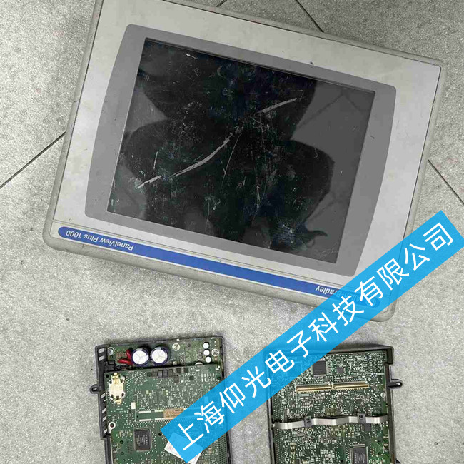 上海AB觸摸屏藍(lán)屏顯示模塊故障(觸摸有反應(yīng))故障維修