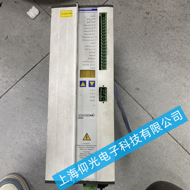科爾摩根伺服驅(qū)動(dòng)器維修S61400上電顯示報(bào)警F07故障維修